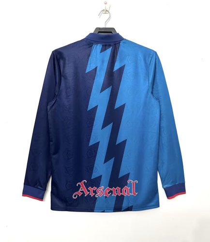 Arsenal Away Long Sleeve Retro Jersey 1995/96