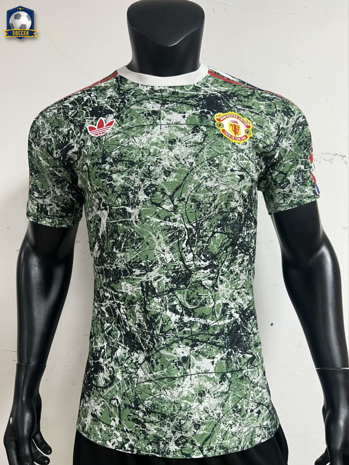 Manchester United STONE ROSES Player Jersey 24/25