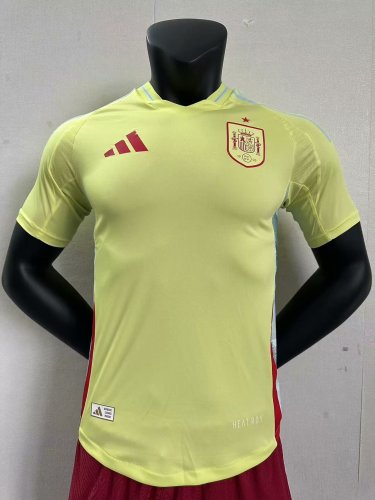 Spain Euro 2024 Away Player Version Man Jersey