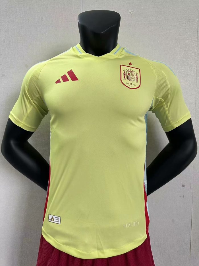 Spain Euro 2024 Away Player Version Man Jersey