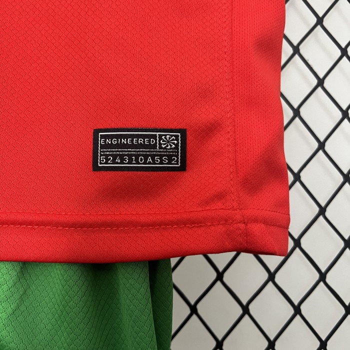 Portugal Euro 2024 Home Kids Suit