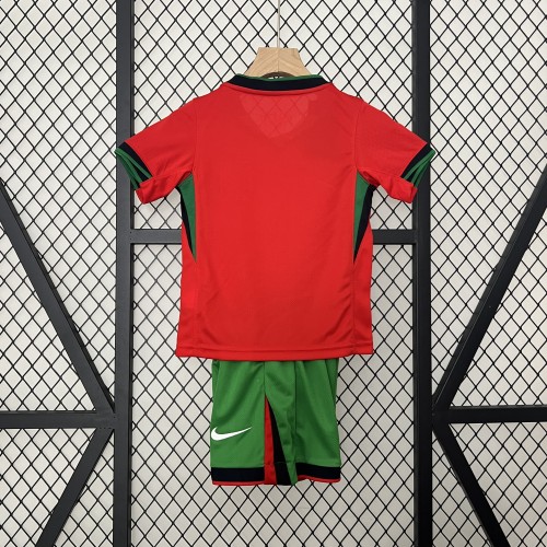 Portugal Euro 2024 Home Kids Suit