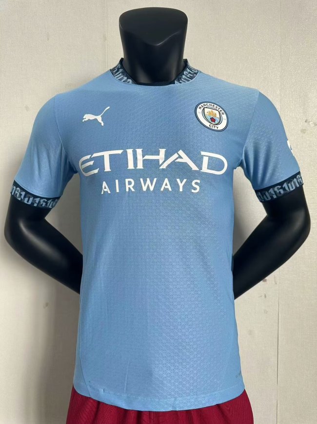 Manchester City Home Player Jersey 24/25