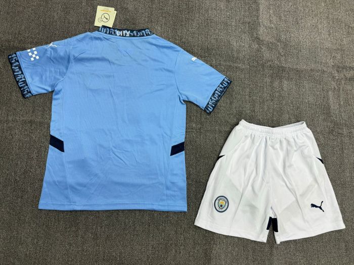Manchester City Home Kids Suit 24/25