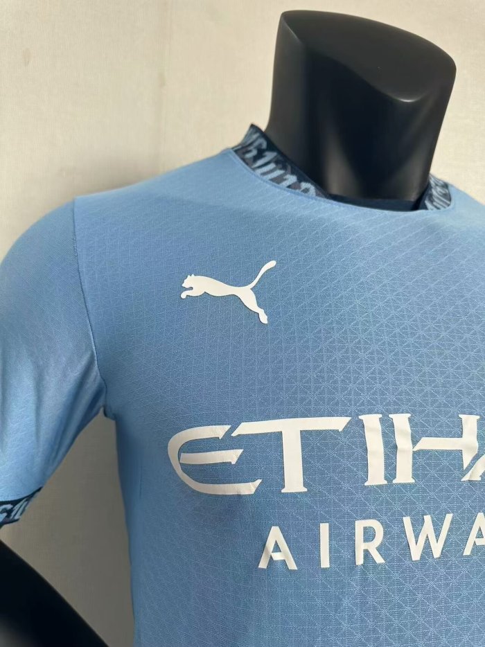 Manchester City Home Player Jersey 24/25