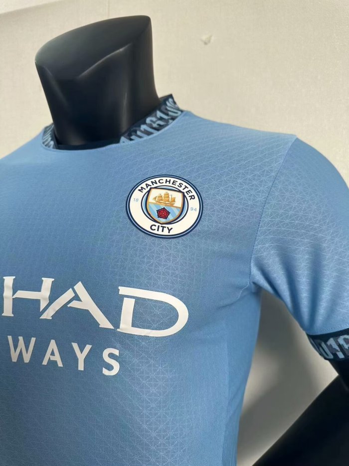 Manchester City Home Player Jersey 24/25