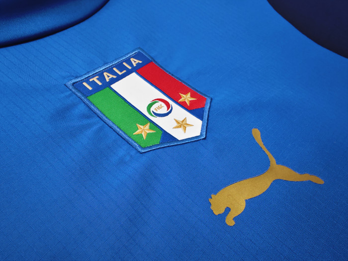 Italy Retro Home Jersey 2006