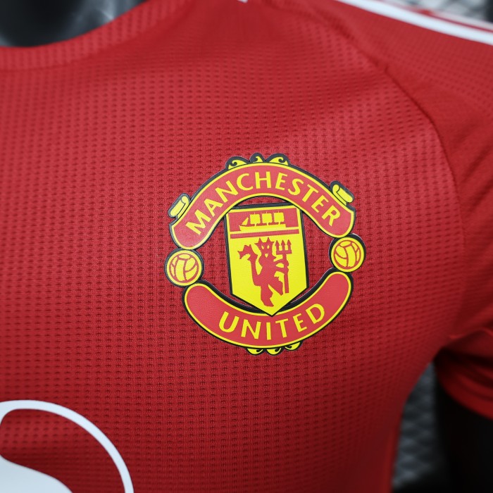 Manchester United Home Player Jersey 24/25
