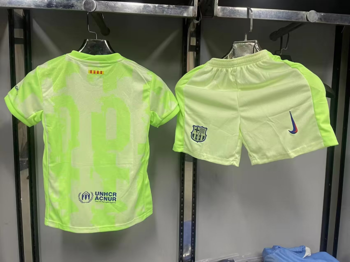 Barcelona Third Kids Suit 24/25