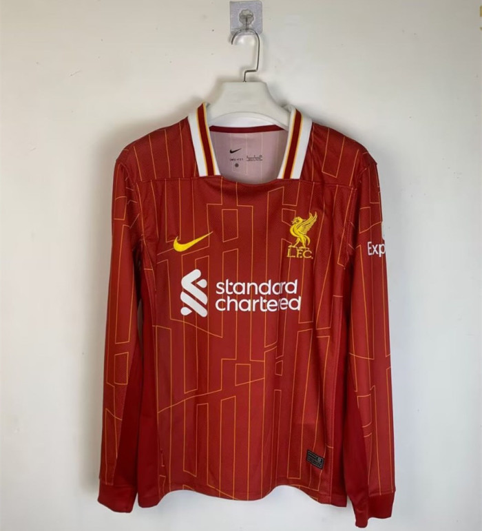 Liverpool Home Long Sleeve Jersey 24/25