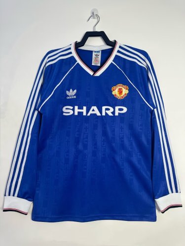 Manchester United Third Long Sleeve Retro Jersey 1988/90