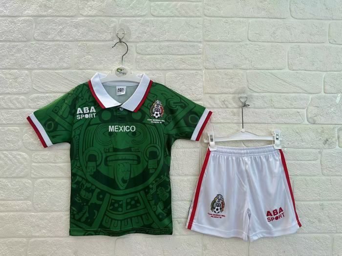 Mexico Home Retro Kids Suit 1998