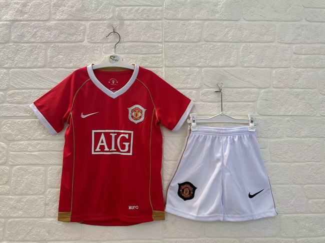 Manchester United Home Retro Kids Suit 2006/07