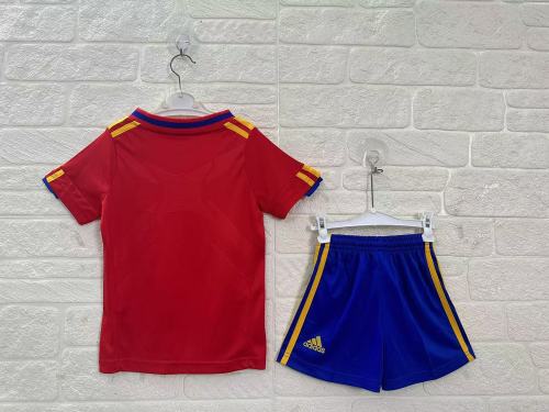 Spain Home Retro Kids Suit 2009/10
