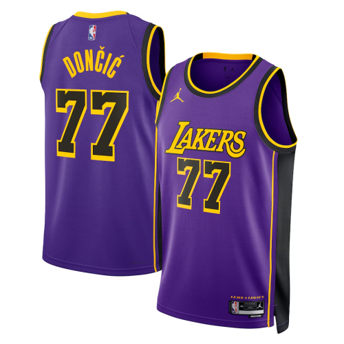 Luka Dončić Los Angeles Lakers Swingman Jersey Purple