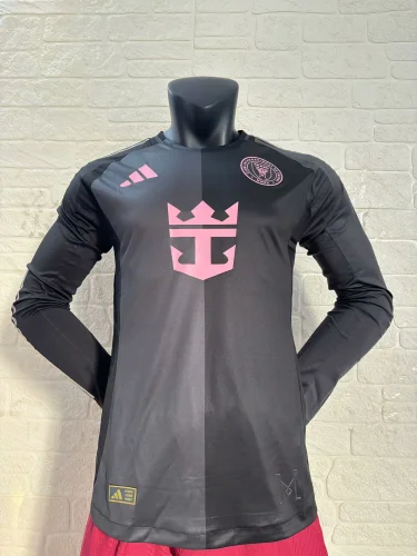 Inter Miami Away Man Player Version Long Sleeve Jersey 25/26