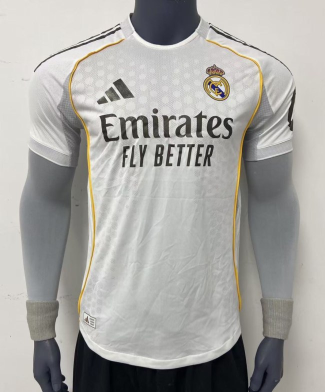 Real Madrid Home Player Jersey 25/26