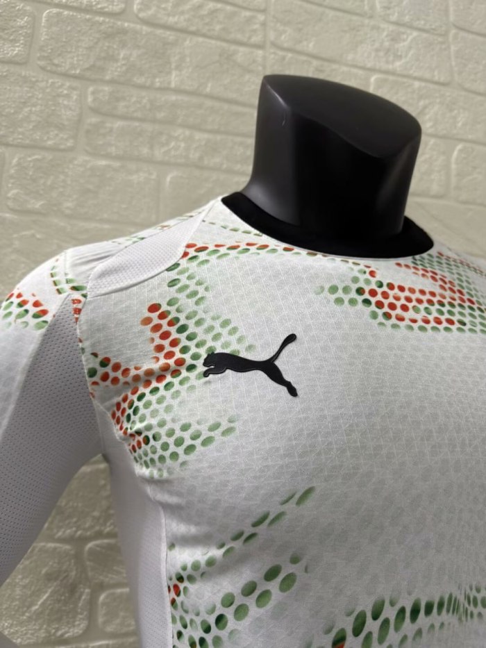 Portugal 2025 Away Player Version Long Sleeve Man Jersey