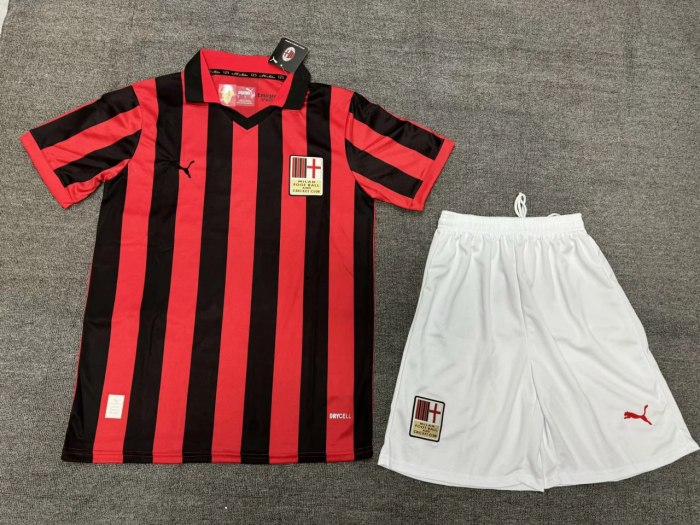 AC Milan 125th Anniversary Edition Kids Suit 24/25