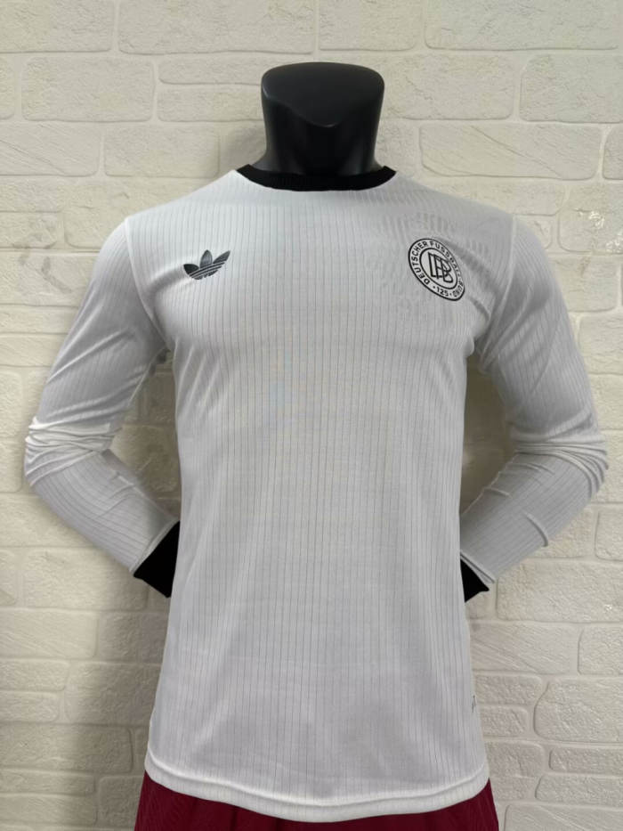 Germany 2025 125th Anniversary Player Long Sleeve Man Jersey