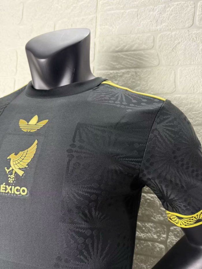 Mexico Gold Man Player Jersey 25/26