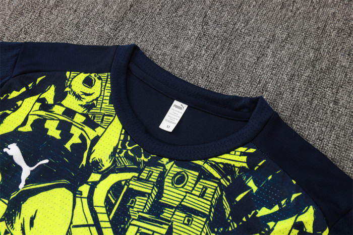 Manchester City Training Short sleeve Suit 24/25