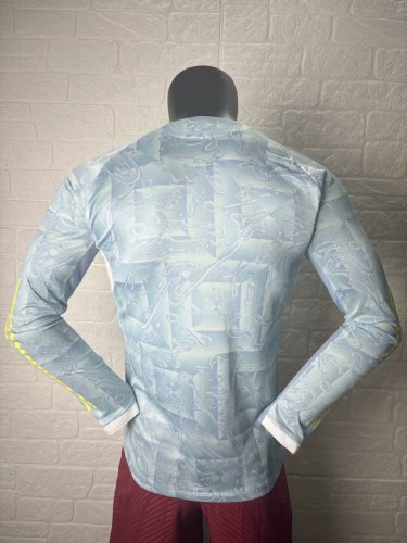 Juventus Away Player Long Sleeve  Jersey 25/26