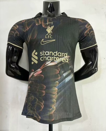 Liverpool Black Commemorative Edition Player Version Jersey 25/26