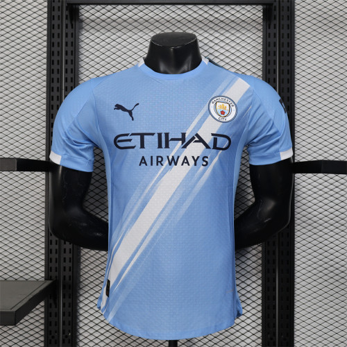 Manchester City Home Player Jersey 25/26