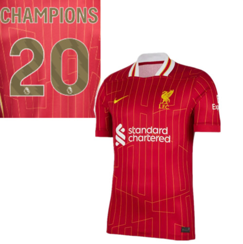 Liverpool Home Man Jersey 24/25 - CHAMPIONS 20