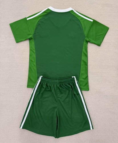 Argentina 2025 Green Goalkeeper Kids Suit