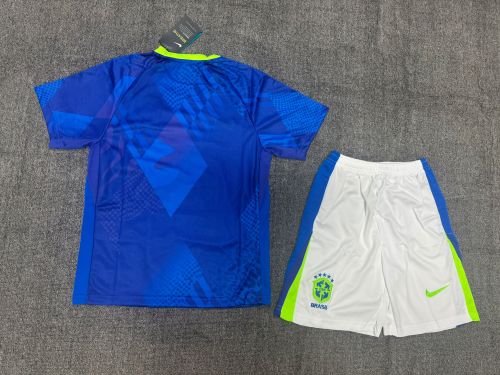 Brazil Women's Team 2025 Copa America Away Kids Suit