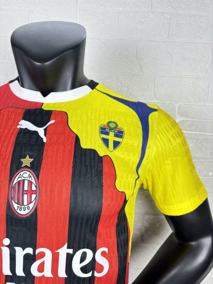 AC Milan Ibrahimović Man Player Jersey 25/26