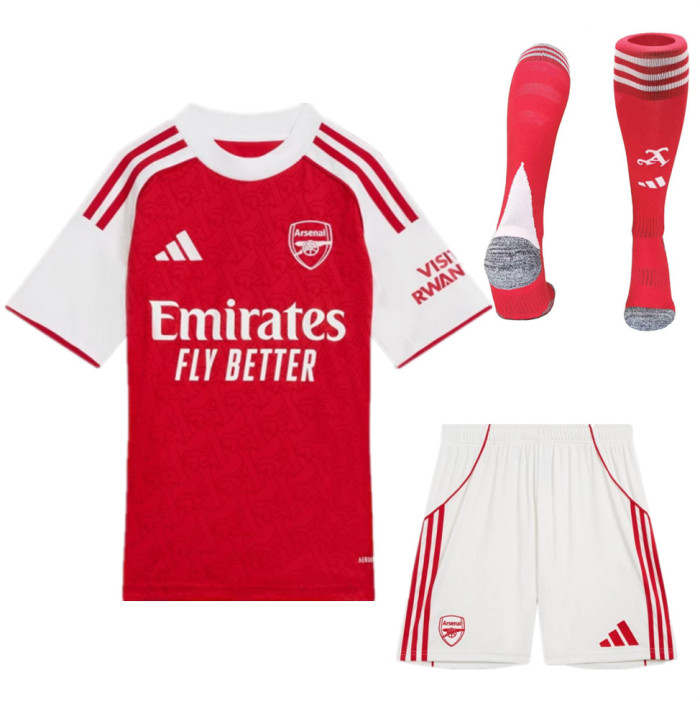 Arsenal Home Kids Suit & Socks 25/26