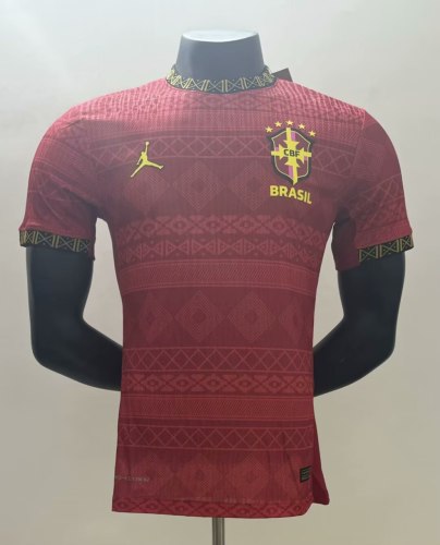 Brazil Red Special Edition Player Version Man Jersey