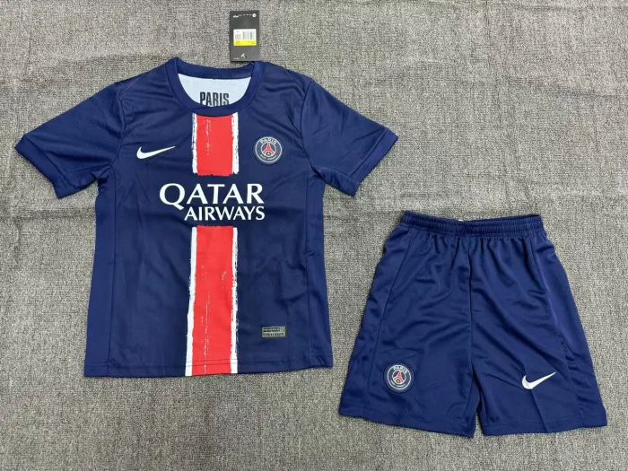 Paris Saint Germain Home UCL Champions Kids Suit 24-25
