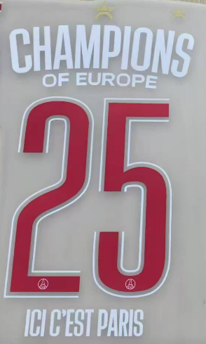 Paris Saint Germain Home UCL Champions Men Jersey 24/25