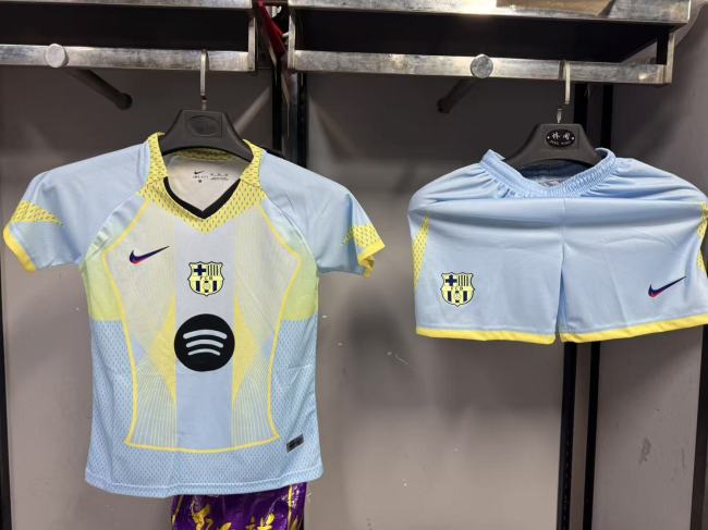 Barcelona Blue Special Edition Kids Suit 25/26