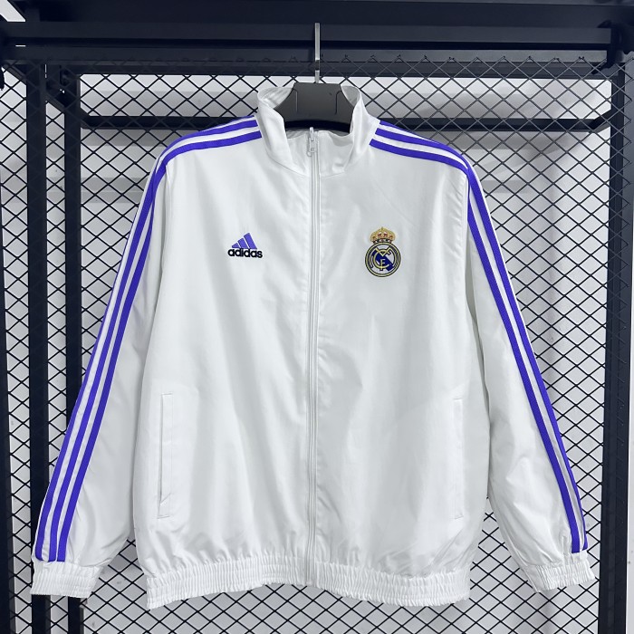 Real Madrid Double-Sided Training Windbreaker 2025