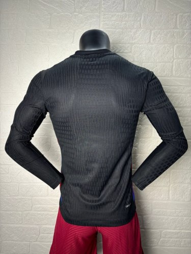 England Women's Team Euro 2025 Away Long Sleeve Player Version Man Jersey