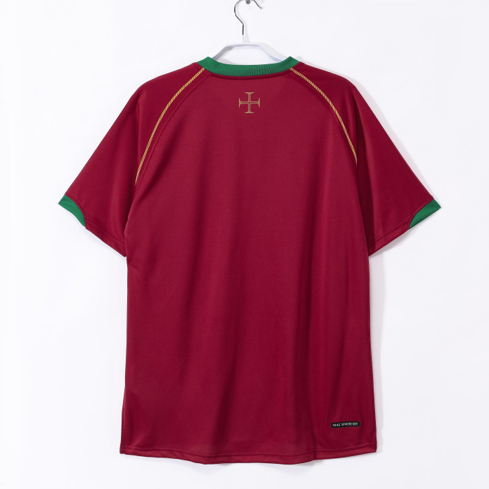 Portugal Home Retro Jersey 2006