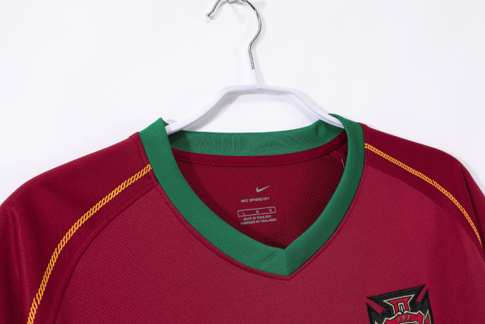 Portugal Home Retro Jersey 2006