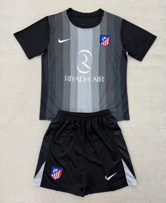 Atletico Madrid Home Goalkeeper Kids Suit 25/26