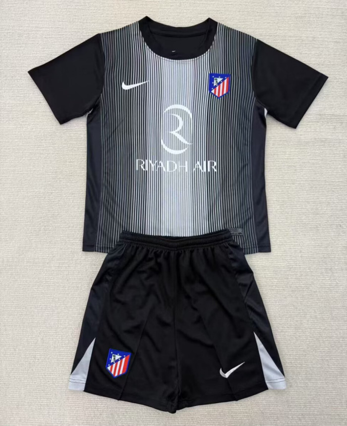 Atletico Madrid Home Goalkeeper Kids Suit 25/26