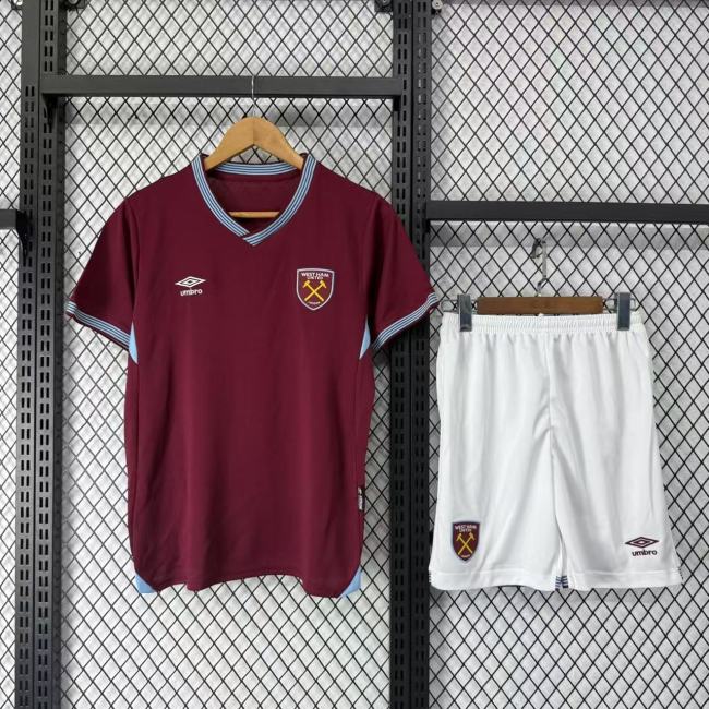 West Ham United Home Kids Suit 25/26