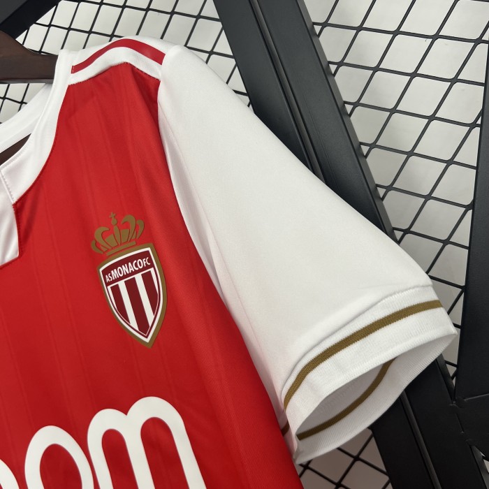 AS Monaco Home Man Jersey 25/26