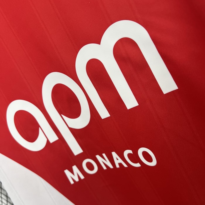 AS Monaco Home Man Jersey 25/26