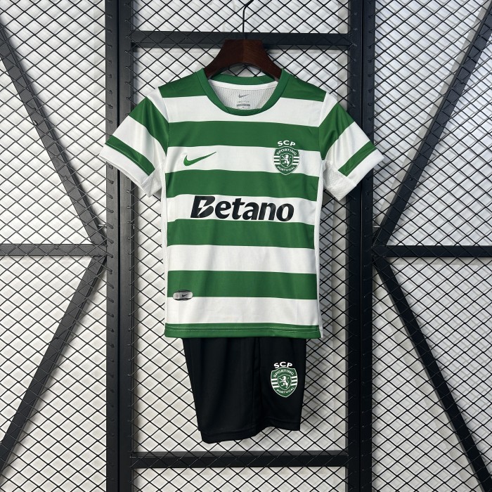 Sporting Lisbon Home Kids Suit & Socks 25/26