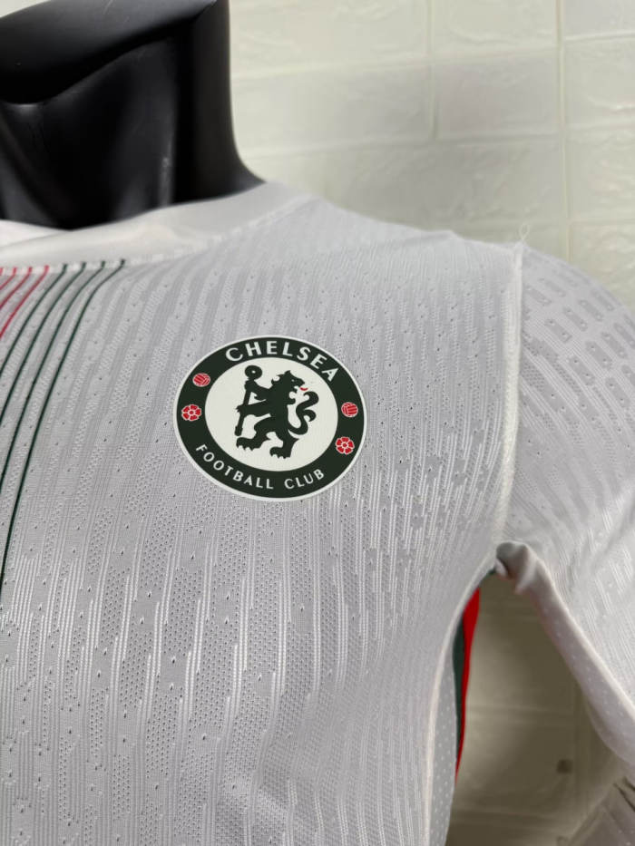 Chelsea Away Player Long Sleeve Jersey 25/26