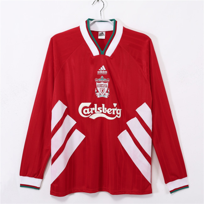 Liverpool Home Long Sleeve Retro Jersey 93/95